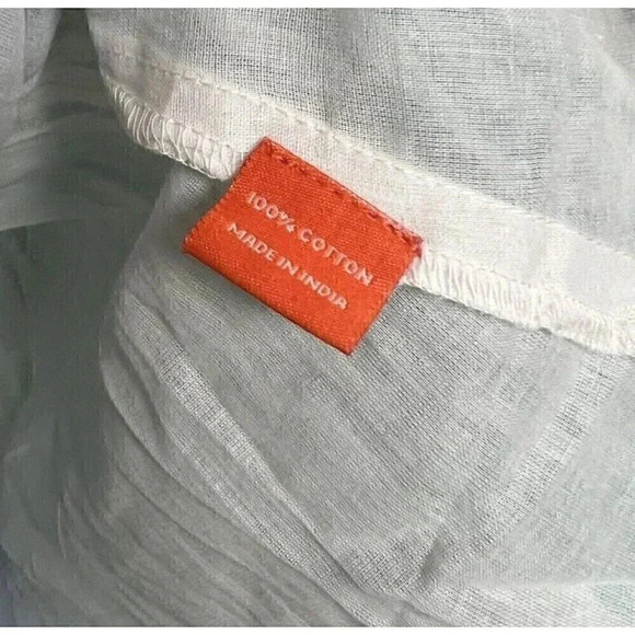 Oliphant Cross Back Mini Playa Green Dress Womens Size M Sleeveless Striped NWT - Picture 6 of 16